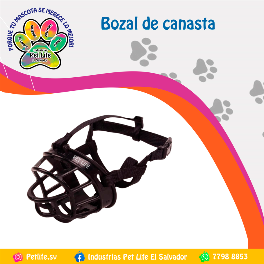 Bozal de canasto